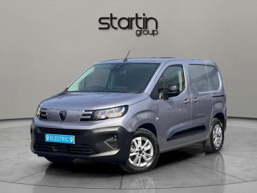 SPOTICAR Peugeot Partner E-partner 800 52kwh Asphalt Standard Panel Van Auto Swb 5dr Used Car - Commercial Vehicle Electric Grey - Worcester - 1200601687_5