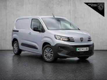 SPOTICAR Peugeot Partner E-partner 800 52kwh Asphalt Standard Panel Van Auto Swb 5dr Used Car - Commercial Vehicle Electric Grey - Rochdale - 1200602166_1
