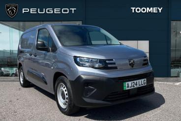 SPOTICAR Peugeot Partner E-partner 750 52kwh Professional Long Panel Van Auto Lwb 6dr Used Car - Commercial Vehicle Electric Grey - Basildon - 1200602721_1