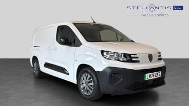 SPOTICAR Peugeot Partner E-partner 750 52kwh Asphalt Long Panel Van Auto Lwb 6dr (11k Used Car - Commercial Vehicle Electric White - West London - 1200621697_1