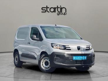 SPOTICAR Peugeot Partner E-partner 800 52kwh Professional Standard Panel Van Auto Swb Used Car - Commercial Vehicle Electric Silver - Worcester - 1200625078_1