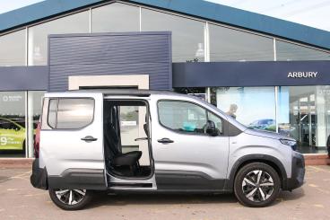 SPOTICAR Peugeot Rifter E-rifter 52kwh Gt Standard Mpv Auto 5dr (7.4kw Charger) Used Car - Mpv Electric Grey - Bulkington - 1200519119_5