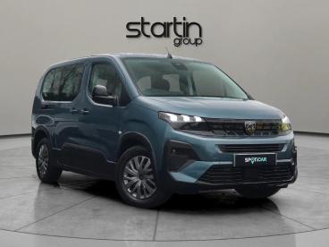 SPOTICAR Peugeot Rifter E-rifter 50kwh Allure Long Mpv Auto 5dr (7.4kw Charger) Used Car - Mpv Electric Blue - Worcester - 1200562286_1