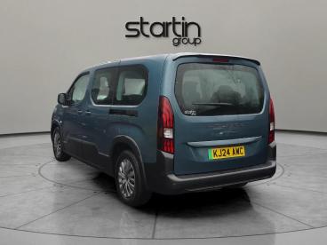 SPOTICAR Peugeot Rifter E-rifter 50kwh Allure Long Mpv Auto 5dr (7.4kw Charger) Used Car - Mpv Electric Blue - Worcester - 1200562286_4