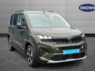 SPOTICAR Peugeot Rifter E-rifter 52kwh Gt Standard Mpv Auto 5dr (7.4kw Charger) Used Car - Mpv Electric Green - Romsey - 1200563200_1