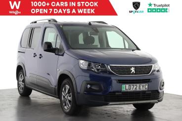 SPOTICAR Peugeot Rifter E-rifter 50kwh Allure Premium Standard Mpv Auto 5dr Used Car - Mpv Electric Blue - Epsom - 1200563639_1