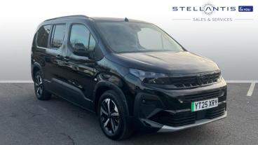 SPOTICAR Peugeot Rifter E-rifter 52kwh Gt Long Mpv Auto 5dr (7.4kw Charger) Used Car - Mpv Electric Black - Stockport - 1200569691_1