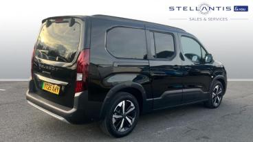 SPOTICAR Peugeot Rifter E-rifter 52kwh Gt Long Mpv Auto 5dr (7.4kw Charger) Used Car - Mpv Electric Black - Stockport - 1200569691_4