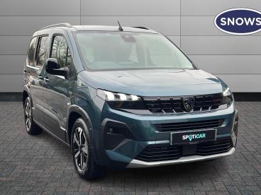 SPOTICAR Peugeot Rifter E-rifter 52kwh Gt Standard Mpv Auto 5dr (7.4kw Charger) Used Car - Mpv Electric Blue - Romsey - 1200572093_1