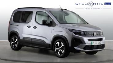 SPOTICAR Peugeot Rifter E-rifter 52kwh Gt Standard Mpv Auto 5dr (7.4kw Charger) Used Car - Mpv Electric Grey - Birmingham - 1200572418_1