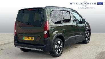 SPOTICAR Peugeot Rifter E-rifter 52kwh Gt Standard Mpv Auto 5dr (7.4kw Charger) Used Car - Mpv Electric Green - Liverpool - 1200579639_3