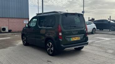 SPOTICAR Peugeot Rifter E-rifter 52kwh Gt Standard Mpv Auto 5dr (7.4kw Charger) Used Car - Mpv Electric Green - Liverpool - 1200579639_5