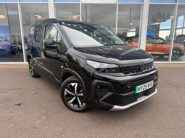 SPOTICAR Peugeot Rifter E-rifter 52kwh Gt Standard Mpv Auto 5dr (7.4kw Charger) Used Car - Mpv Electric Black - Boston - 1200589687_1