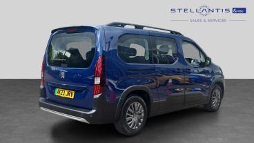 SPOTICAR Peugeot Rifter E-rifter 50kwh Allure Long Mpv Auto 5dr (7.4kw Charger) Used Car - Mpv Electric Blue - Leicester - 1200602087_3