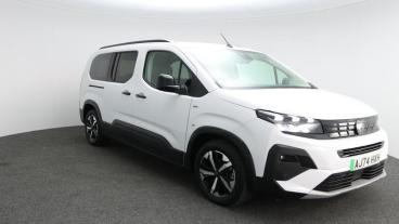 SPOTICAR Peugeot Rifter E-rifter 52kwh Gt Long Mpv Auto 5dr (7.4kw Charger) Used Car - Mpv Electric White - Hayle - 1200604852_1