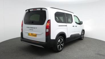SPOTICAR Peugeot Rifter E-rifter 52kwh Gt Long Mpv Auto 5dr (7.4kw Charger) Used Car - Mpv Electric White - Hayle - 1200604852_3