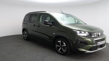 SPOTICAR Peugeot Rifter E-rifter 52kwh Gt Standard Mpv Auto 5dr (7.4kw Charger) Used Car - Mpv Electric Green - St. Austell - 1200605380_1
