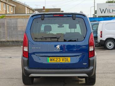 SPOTICAR Peugeot Rifter E-rifter 50kwh Gt Standard Mpv Auto 5dr (7.4kw Charger) Used Car - Mpv Electric Blue - Ashford - 1200609695_4