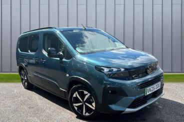 SPOTICAR Peugeot Rifter E-rifter 52kwh Gt Long Mpv Auto 5dr (7.4kw Charger) Used Car - Mpv Electric Blue - Taunton - 1200614929_1