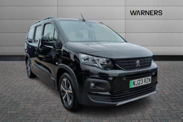 SPOTICAR Peugeot Rifter E-rifter 50kwh Gt Long Mpv Auto 5dr (11kw Charger) Used Car - Mpv Electric Black - Tewkesbury - 1200617299_1