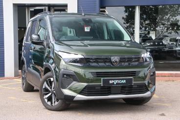 SPOTICAR Peugeot Rifter E-rifter 52kwh Gt Standard Mpv Auto 5dr (11kw Charger) Used Car - Mpv Electric Green - Bulkington - 1200621410_1
