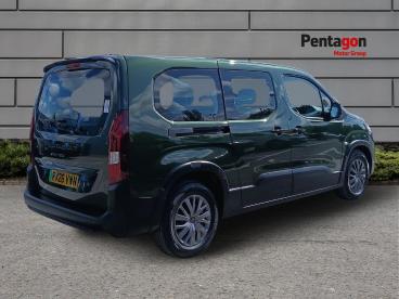 SPOTICAR Peugeot Rifter E-rifter 52kwh Allure Long Mpv Auto 5dr (11kw Charger) Used Car - Mpv Electric Green - Barnsley - 1200631544_4