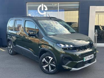 SPOTICAR Peugeot Rifter E-rifter 52kwh Gt Standard Mpv Auto 5dr (11kw Charger) Used Car - Mpv Electric Green - Watford - 1200643091_1