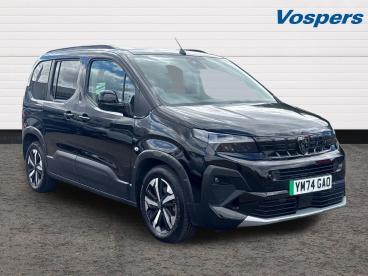 SPOTICAR Peugeot Rifter E-rifter 52kwh Gt Standard Mpv Auto 5dr (11kw Charger) Used Car - Mpv Electric Black - Plymouth - 1200644827_1