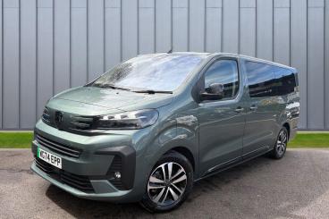 SPOTICAR Peugeot Traveller E-traveller 75kwh Allure Long Mpv Auto Lwb 5dr (8 Seat, 11kw C Used Car - Commercial Vehicle Electric Green - Taunton - 1200614633_4