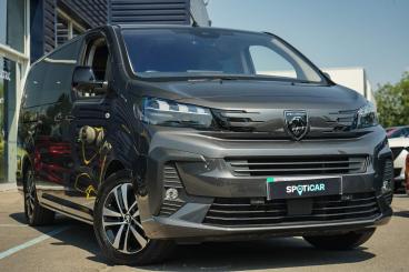 SPOTICAR Peugeot Traveller E-traveller 75kwh Allure Long Mpv Auto Lwb 5dr (8 Seat, 11kw C Used Car - Mpv Electric Grey - Leamington - 1200615919_1