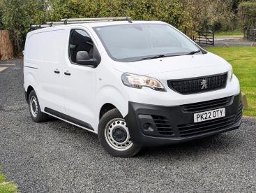 SPOTICAR Peugeot Expert 1.5 Bluehdi 1000 Professional Premium Standard Pan Used Car - Commercial Vehicle Diesel White - County Antrim - 1200545542_1