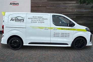 SPOTICAR Peugeot Expert 2.0 Bluehdi Sport Standard Panel Van Eat8 Standard Used Car - Commercial Vehicle Diesel White - Oswestry - 1200614315_2