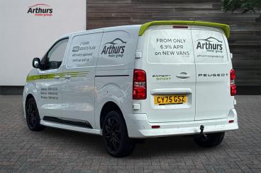 SPOTICAR Peugeot Expert 2.0 Bluehdi Sport Standard Panel Van Eat8 Standard Used Car - Commercial Vehicle Diesel White - Oswestry - 1200614315_5