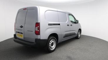 SPOTICAR Peugeot Partner 1.5 Bluehdi 850 Professional Long Crew Van Lwb Eur Used Car - Commercial Vehicle Diesel White - St. Austell - 1200513264_3