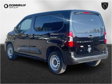 SPOTICAR Peugeot Partner 1.5 Bluehdi 1000 Professional Standard Panel Van S Used Car - Commercial Vehicle Diesel Black - Enniskillen - 1200530410_2