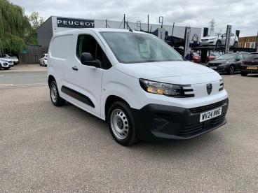 SPOTICAR Peugeot Partner 1.5 Bluehdi 1000 Professional Standard Panel Van S Used Car - Commercial Vehicle Diesel White - Rugby - 1200531840_1