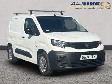 SPOTICAR Peugeot Partner 1.5 Bluehdi 1000 Professional Premium Standard Pan Used Car -  Diesel White - Wallsend - 1200542557_1