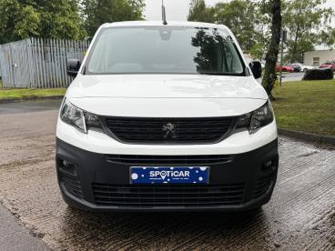 SPOTICAR Peugeot Partner 1.5 Bluehdi 1000 Asphalt Premium Standard Panel Va Used Car - Commercial Vehicle Diesel White - Carlisle - 1200546311_5
