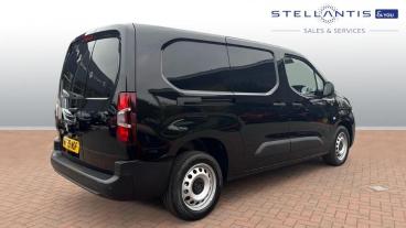 SPOTICAR Peugeot Partner 1.5 Bluehdi 950 Professional-plus Long Panel Van L Used Car - Commercial Vehicle Diesel Black - Leicester - 1200546799_3