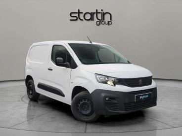 SPOTICAR Peugeot Partner 1.5 Bluehdi 1000 Professional Premium Standard Pan Used Car - Commercial Vehicle Diesel White - Worcester - 1200553082_1