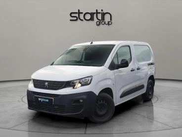 SPOTICAR Peugeot Partner 1.5 Bluehdi 1000 Professional Premium Standard Pan Used Car - Commercial Vehicle Diesel White - Worcester - 1200553082_3