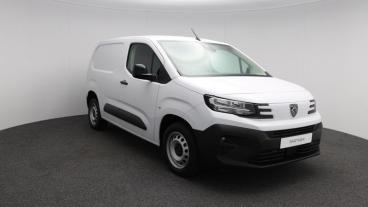 SPOTICAR Peugeot Partner 1.5 Bluehdi 1000 Professional Standard Panel Van S Used Car - Commercial Vehicle Diesel White - St. Austell - 1200554844_1