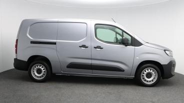 SPOTICAR Peugeot Partner 1.5 Bluehdi 850 Professional Long Crew Van Lwb Eur Used Car - Commercial Vehicle Diesel Grey - St. Austell - 1200554847_2