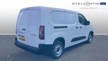 SPOTICAR Peugeot Partner 1.5 Bluehdi 850 Professional Long Crew Van Lwb Eur Used Car - Commercial Vehicle Diesel White - Hatfield - 1200555706_3