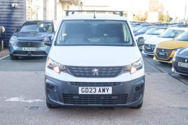 SPOTICAR Peugeot Partner 1.5 Bluehdi 1000 Professional Premium + Standard P Used Car - Commercial Vehicle Diesel White - Leamington - 1200557874_3