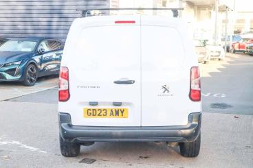 SPOTICAR Peugeot Partner 1.5 Bluehdi 1000 Professional Premium + Standard P Used Car - Commercial Vehicle Diesel White - Leamington - 1200557874_4