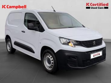 SPOTICAR Peugeot Partner 1.5 Bluehdi 1000 Professional Premium + Standard P Used Car - Commercial Vehicle Diesel White - Newry - 1200559896_1