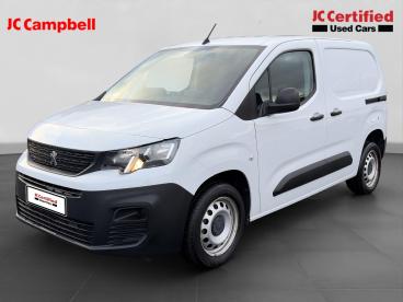 SPOTICAR Peugeot Partner 1.5 Bluehdi 1000 Professional Premium + Standard P Used Car - Commercial Vehicle Diesel White - Newry - 1200559896_3