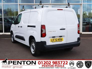SPOTICAR Peugeot Partner 1.5 Bluehdi 950 Professional Premium + Long Panel Used Car - Commercial Vehicle Diesel White - Poole - 1200560279_4