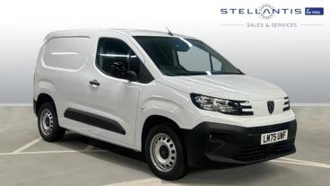 SPOTICAR Peugeot Partner 1.5 Bluehdi 1000 Professional Standard Panel Van S Used Car - Commercial Vehicle Diesel White - West London - 1200563042_1